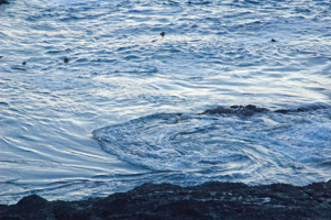 Swirling Water off Mendocino Headlands