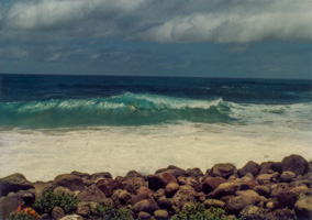Wave on Na Pali Coast, Kauai