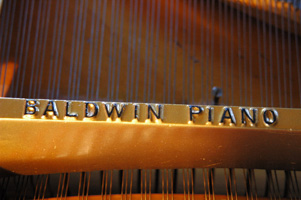 Detail from 1923 Baldwin Grand Piano